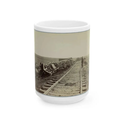A Relic Of Pope's Retreat (U.S. Civil War) White Coffee Mug 15oz - Go Mug Yourself