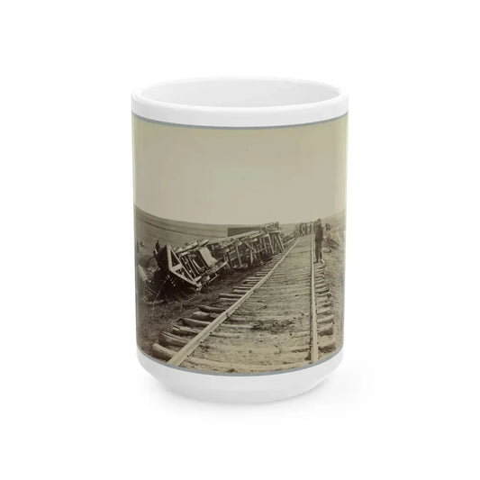 A Relic Of Pope's Retreat (U.S. Civil War) White Coffee Mug 15oz - Go Mug Yourself