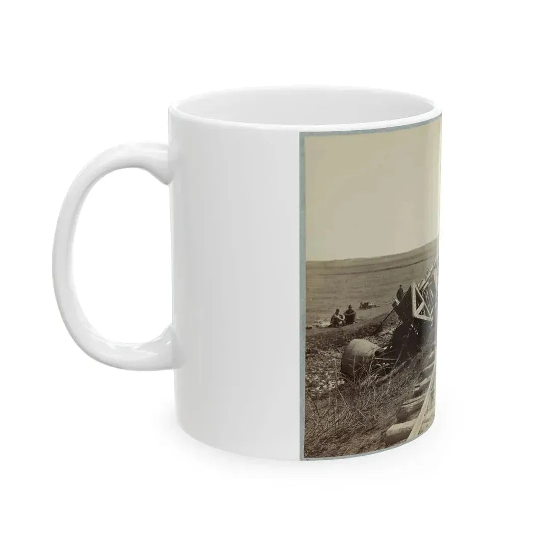 A Relic Of Pope's Retreat (U.S. Civil War) White Coffee Mug - Go Mug Yourself