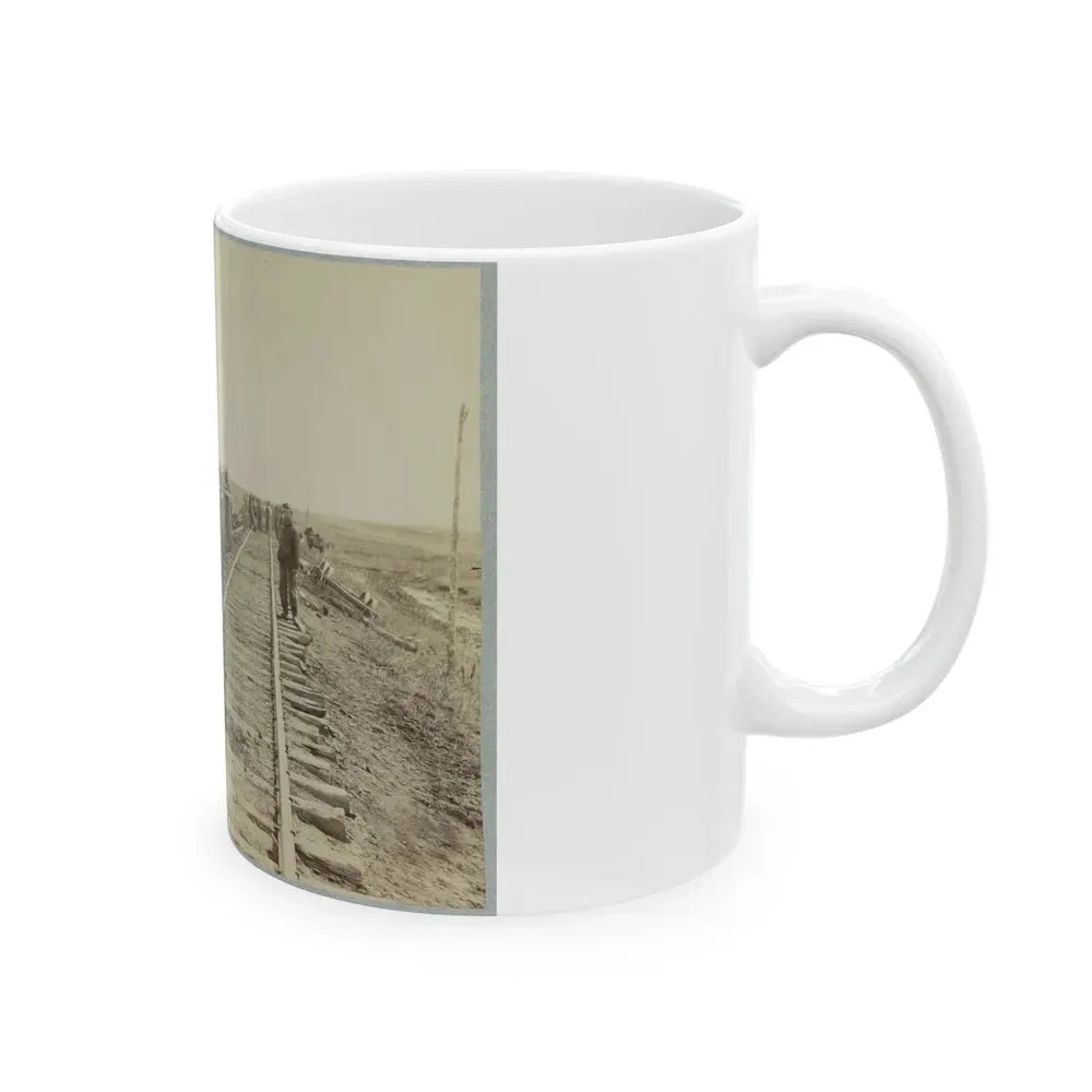 A Relic Of Pope's Retreat (U.S. Civil War) White Coffee Mug - Go Mug Yourself