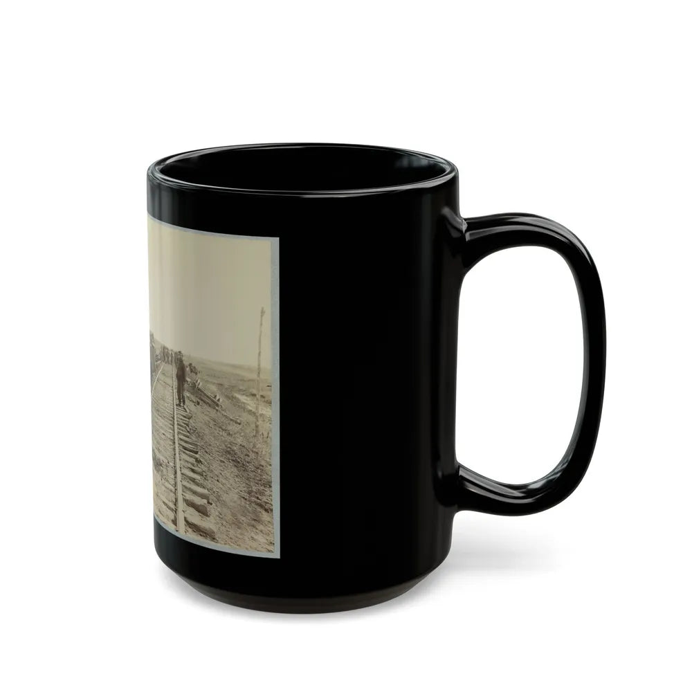 A Relic Of Pope's Retreat (U.S. Civil War) Black Coffee Mug-Go Mug Yourself