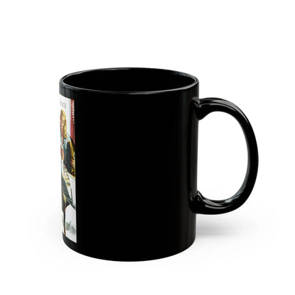 A Report on the Martins, Good Housekeeping, October 1945 - Black Coffee Mug-Go Mug Yourself