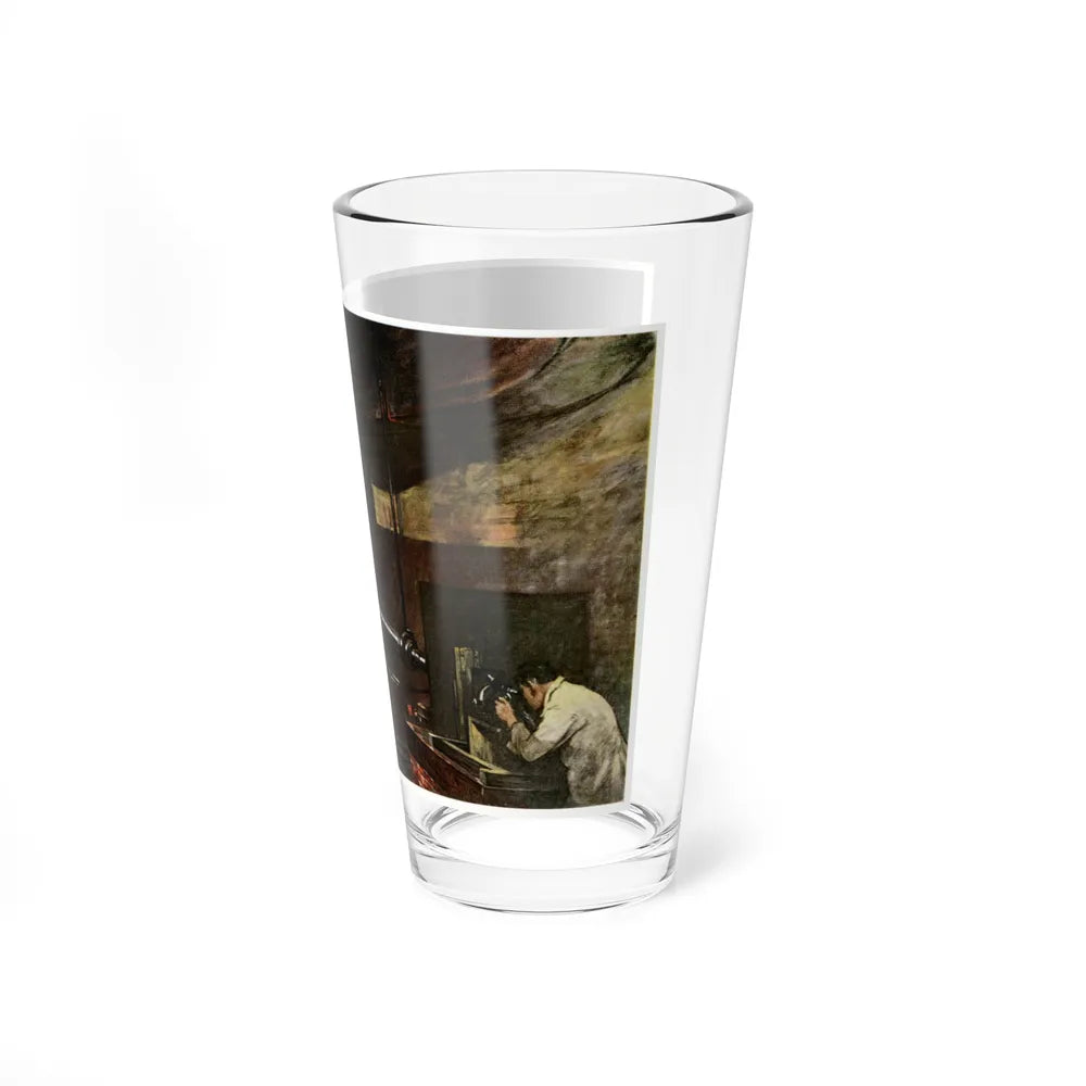 A Resolving Power Camera, 1945 (Magazine Illustration) Pint Glass 16oz-Go Mug Yourself