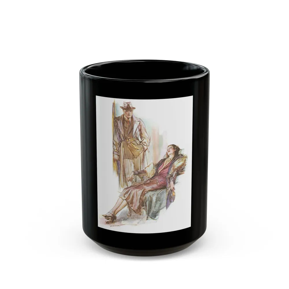 A Reverie in 1936 - Black Coffee Mug-15oz-Go Mug Yourself