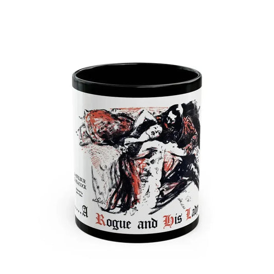 A Rogue And His Land (1), Blue Book Magazine, February 1947 - Black Coffee Mug 11oz - Go Mug Yourself