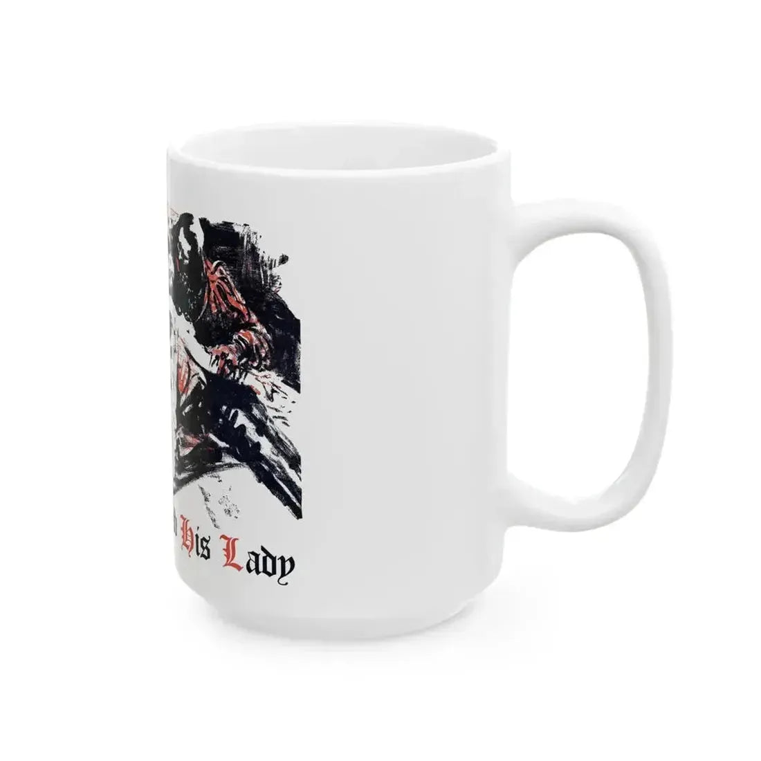 A Rogue And His Land (1), Blue Book Magazine, February 1947 - White Coffee Mug - Go Mug Yourself