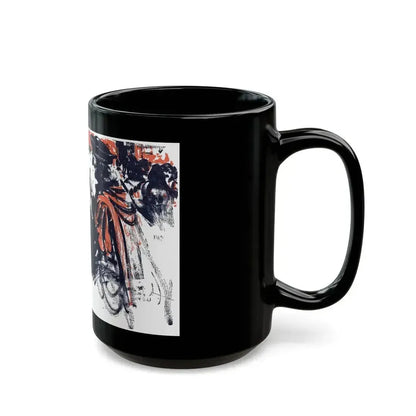 A Rogue And His Land (2), Blue Book Magazine, February 1947 - Black Coffee Mug - Go Mug Yourself