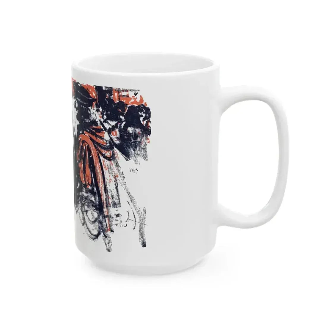 A Rogue And His Land (2), Blue Book Magazine, February 1947 - White Coffee Mug - Go Mug Yourself