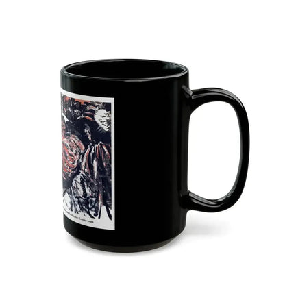 A Rogue And His Land (3), Blue Book Magazine, February 1947 - Black Coffee Mug - Go Mug Yourself