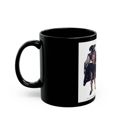 A Rogue And His Land (4), Blue Book Magazine, February 1947 - Black Coffee Mug - Go Mug Yourself