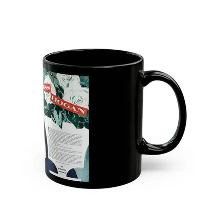 A Rose for Miss Hogan, Good Housekeeping, September 1950 - Black Coffee Mug - Go Mug Yourself