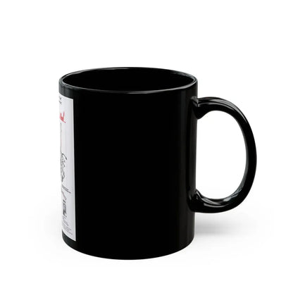 A SAINT... A WOMAN... A DEVIL 1977 Movie Poster - Black Coffee Mug - Go Mug Yourself