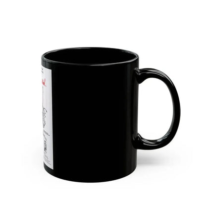 A SAINT... A WOMAN... A DEVIL 1977 Movie Poster - Black Coffee Mug - Go Mug Yourself