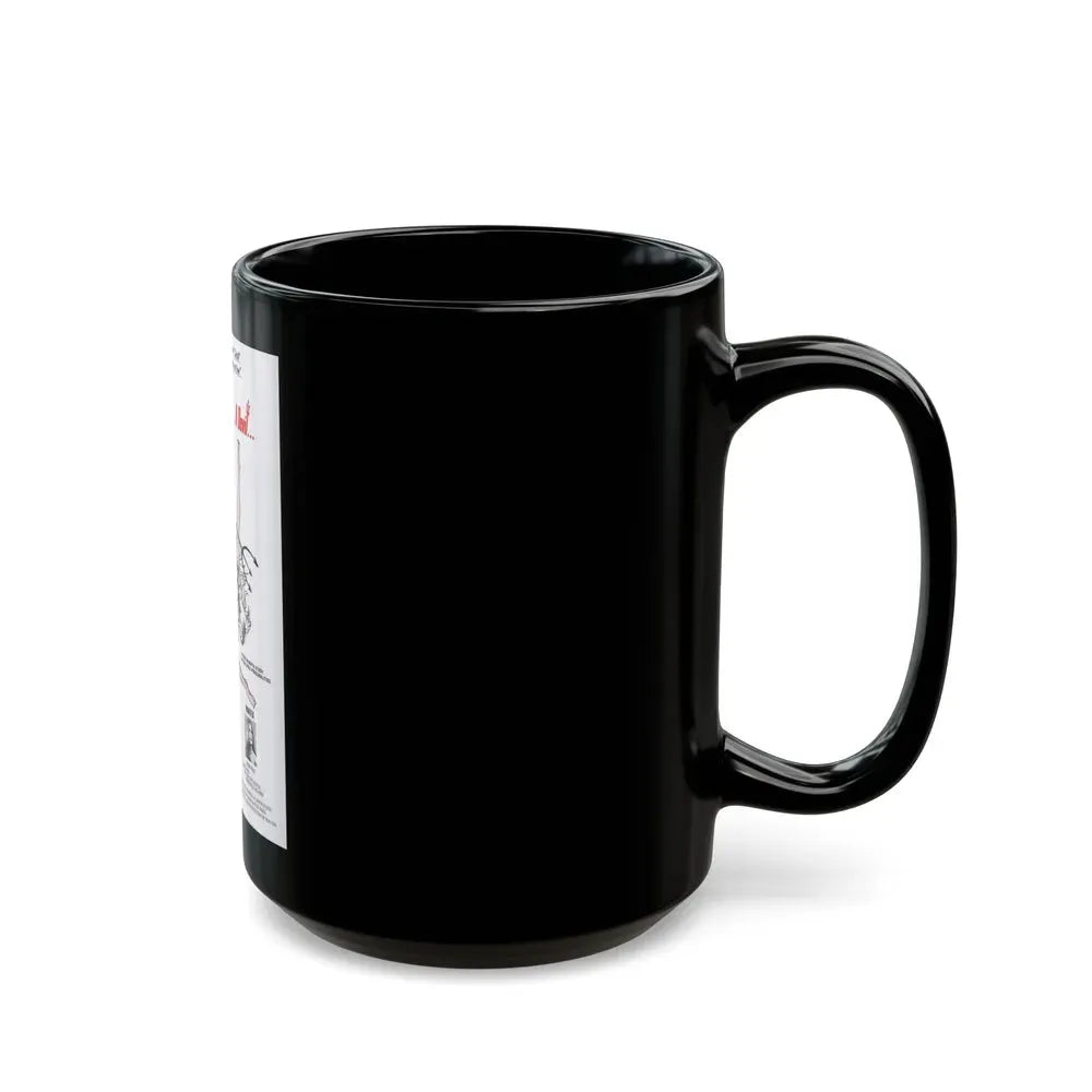 A SAINT... A WOMAN... A DEVIL 1977 Movie Poster - Black Coffee Mug - Go Mug Yourself