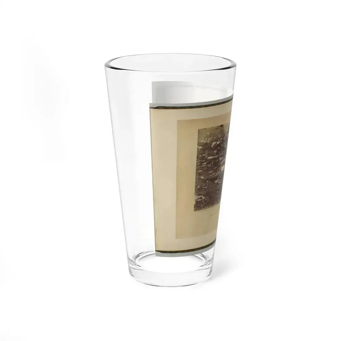 A Sharpshooter's Last Sleep, Gettysburg, Pennsylvania (U.S. Civil War) Pint Glass 16oz - Go Mug Yourself