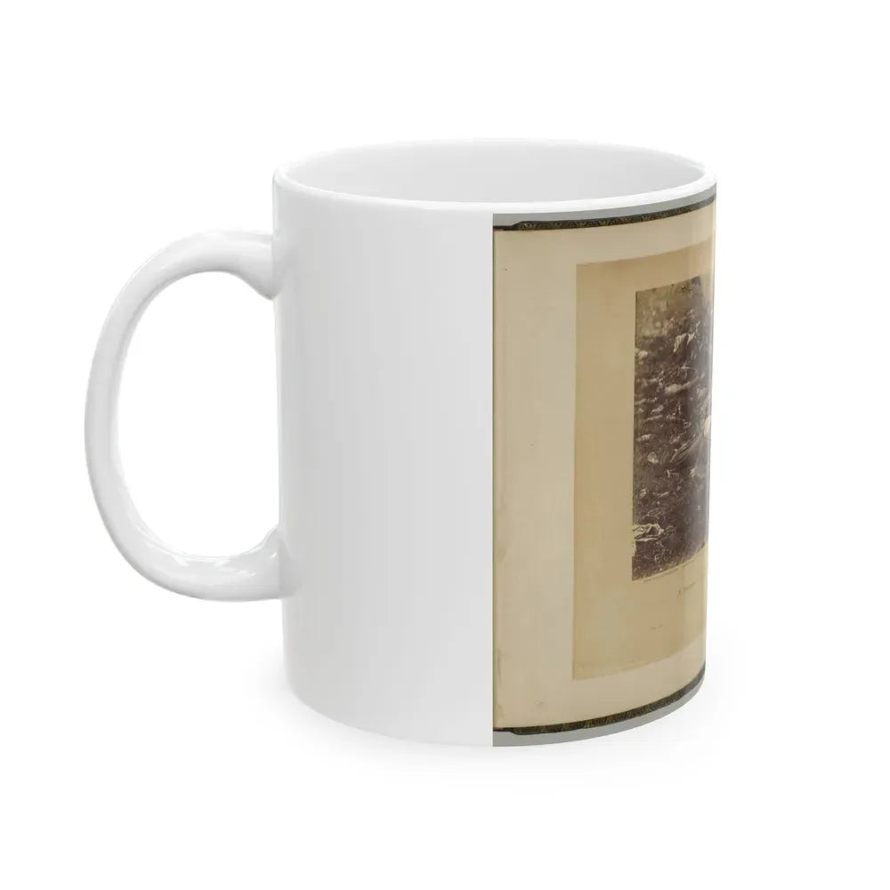 A Sharpshooter's Last Sleep, Gettysburg, Pennsylvania (U.S. Civil War) White Coffee Mug - Go Mug Yourself