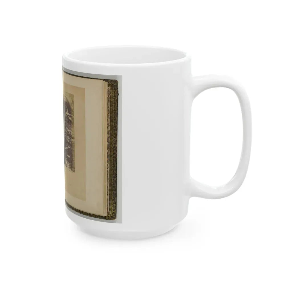 A Sharpshooter's Last Sleep, Gettysburg, Pennsylvania (U.S. Civil War) White Coffee Mug - Go Mug Yourself