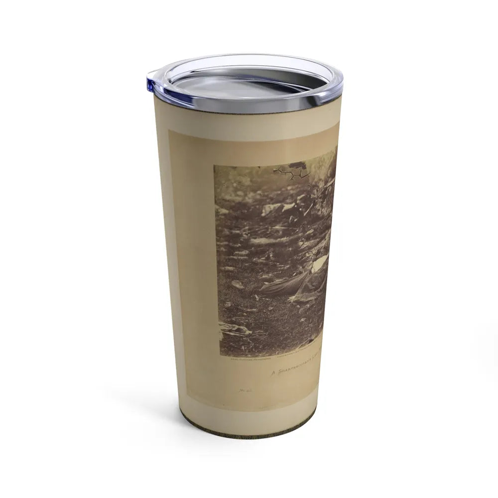 A Sharpshooter's Last Sleep, Gettysburg, Pennsylvania (U.S. Civil War) Tumbler 20oz-Go Mug Yourself