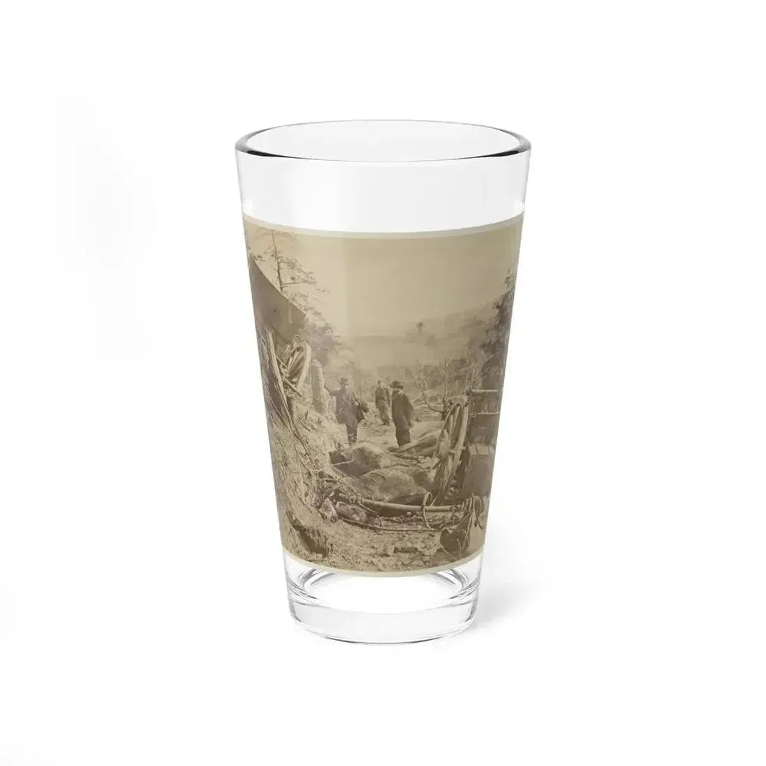 A Shattered Caisson, Fredericksburg, Va.(2) (U.S. Civil War) Pint Glass 16oz 16oz - Go Mug Yourself