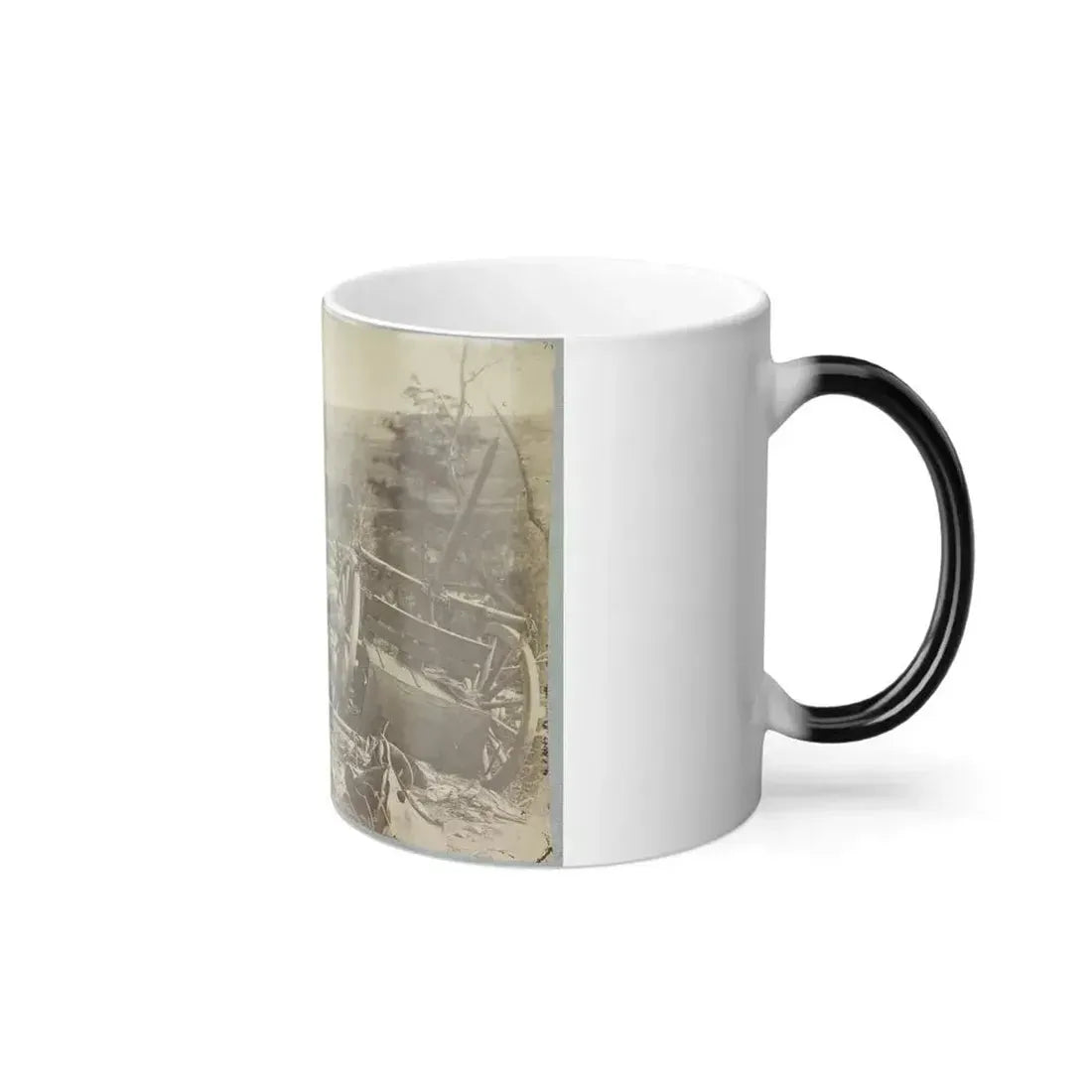 A Shattered Caisson, Fredericksburg, Va. (U.S. Civil War) Color Changing Coffee Mug 11oz - Go Mug Yourself