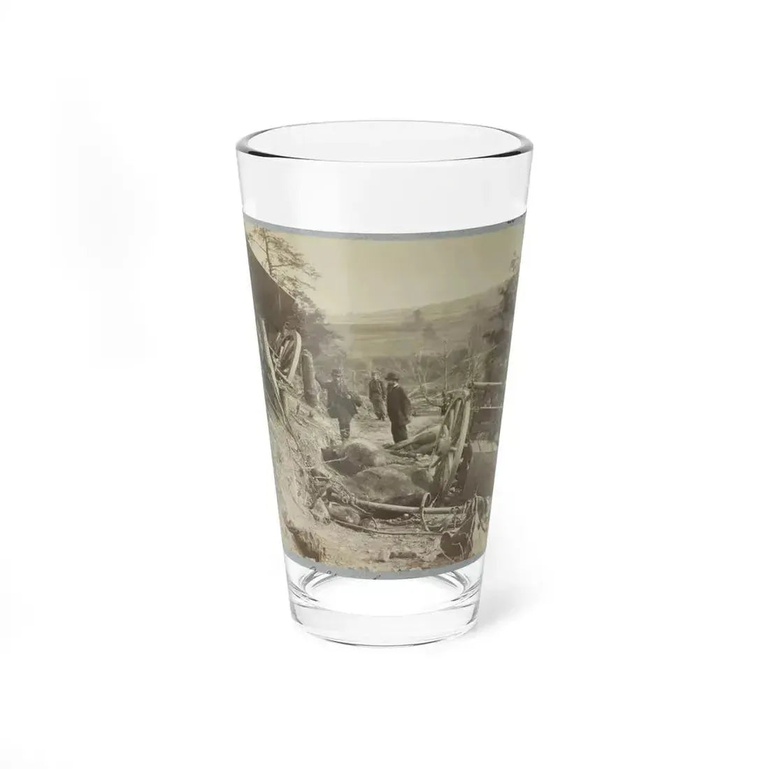 A Shattered Caisson, Fredericksburg, Va. (U.S. Civil War) Pint Glass 16oz 16oz - Go Mug Yourself