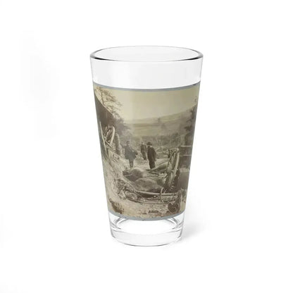 A Shattered Caisson, Fredericksburg, Va. (U.S. Civil War) Pint Glass 16oz 16oz - Go Mug Yourself