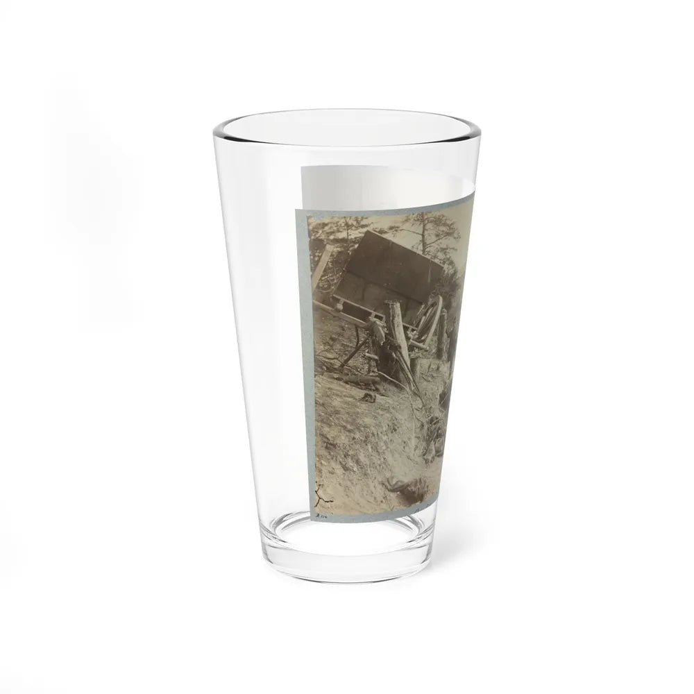 A Shattered Caisson, Fredericksburg, Va. (U.S. Civil War) Pint Glass 16oz-Go Mug Yourself