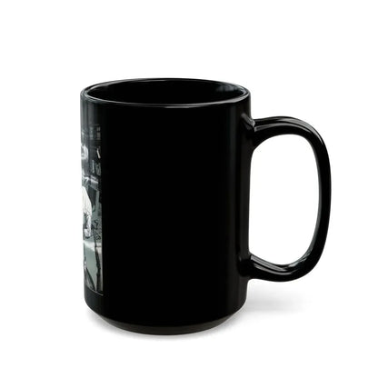 A Shot in the Dark, Bluebook Magazine, April 1956 - Black Coffee Mug - Go Mug Yourself