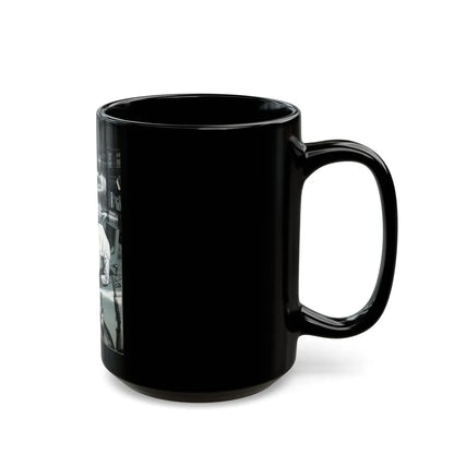 A Shot in the Dark, Bluebook Magazine, April 1956 - Black Coffee Mug-Go Mug Yourself