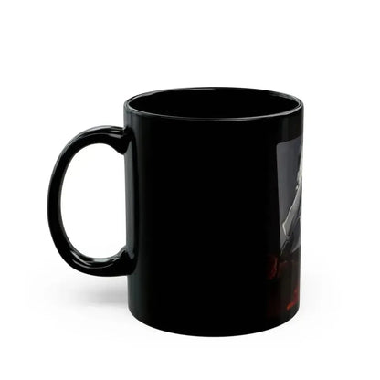 A Silent Comedy, probable magazine cover, 1927 - Black Coffee Mug - Go Mug Yourself