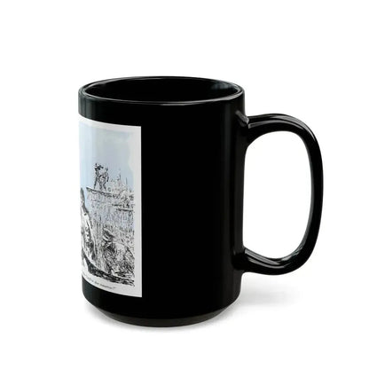 A Slave Escapes from Atomgrad (1), Blue Book Magazine, March 1950 - Black Coffee Mug - Go Mug Yourself