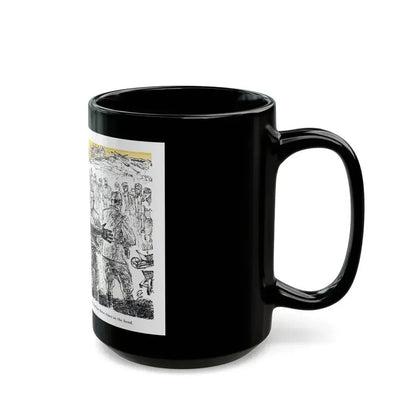 A Slave Escapes from Atomgrad (2), Blue Book Magazine, March 1950 - Black Coffee Mug - Go Mug Yourself