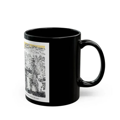 A Slave Escapes from Atomgrad (2), Blue Book Magazine, March 1950 - Black Coffee Mug - Go Mug Yourself
