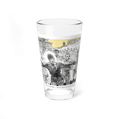 A Slave Escapes from Atomgrad (2), Blue Book Magazine, March 1950 (Magazine Illustration) Pint Glass 16oz-16oz-Go Mug Yourself