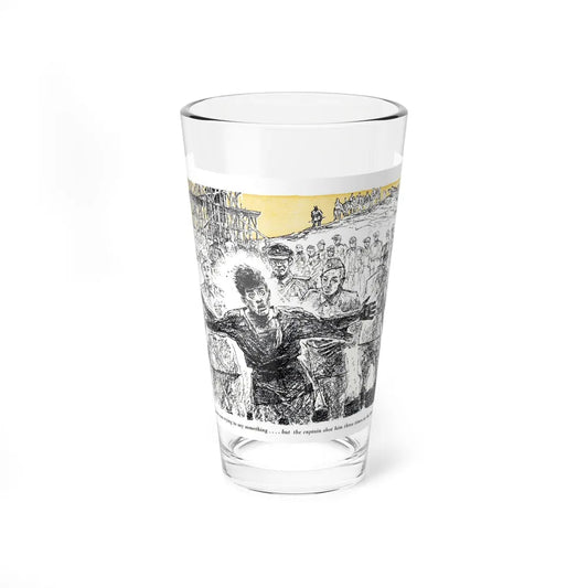 A Slave Escapes from Atomgrad (2), Blue Book Magazine, March 1950 (Magazine Illustration) Pint Glass 16oz-16oz-Go Mug Yourself