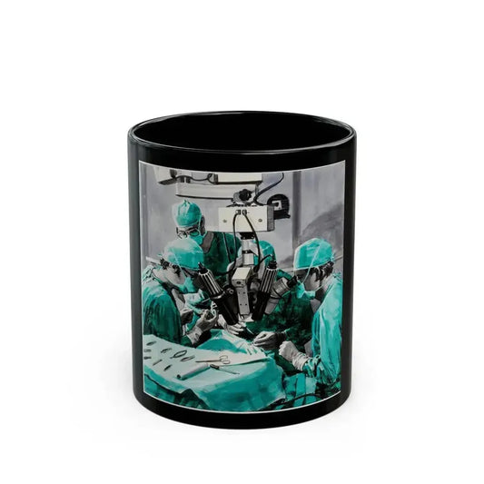 A Small Miracle For Peter, Spot Illustration (Reader's Digest, 1978) - Black Coffee Mug 11oz - Go Mug Yourself