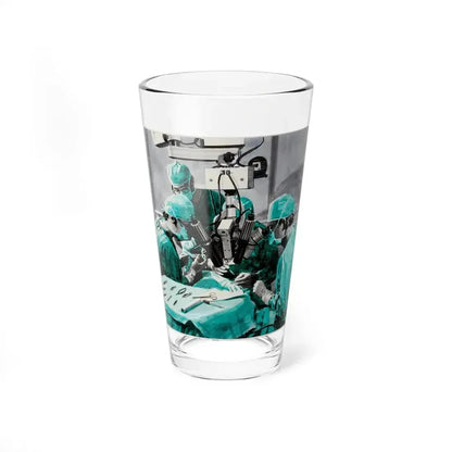 A Small Miracle For Peter, Spot Illustration (Reader's Digest, 1978) (Magazine Illustration) Pint Glass 16oz 16oz - Go Mug Yourself