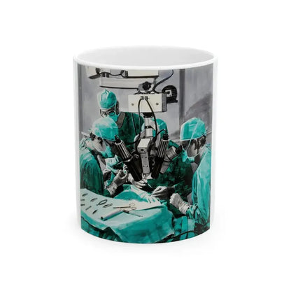 A Small Miracle For Peter, Spot Illustration (Reader's Digest, 1978) - White Coffee Mug 11oz - Go Mug Yourself