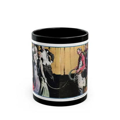 A Social Error (1), The American Magazine, August 1932 - Black Coffee Mug 11oz - Go Mug Yourself