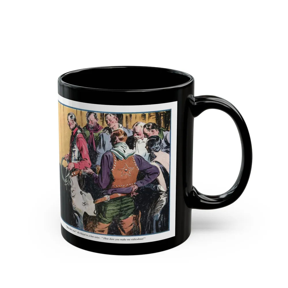 A Social Error (1), The American Magazine, August 1932 - Black Coffee Mug-Go Mug Yourself