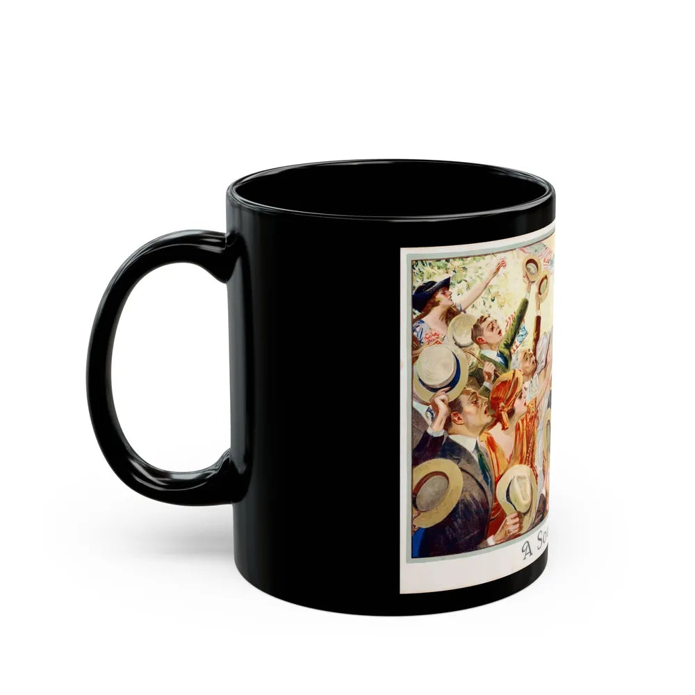 A Sousa March, World War I Propaganda (1918) - Black Coffee Mug-Go Mug Yourself