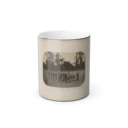 A Squad of Capt. Smith's Battery - Lieut. Woods in Command (U.S. Civil War) Color Changing Coffee Mug 11oz Default Title - Go Mug Yourself
