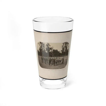 A Squad Of Capt. Smith's Battery - Lieut. Woods In Command (U.S. Civil War) Pint Glass 16oz 16oz - Go Mug Yourself