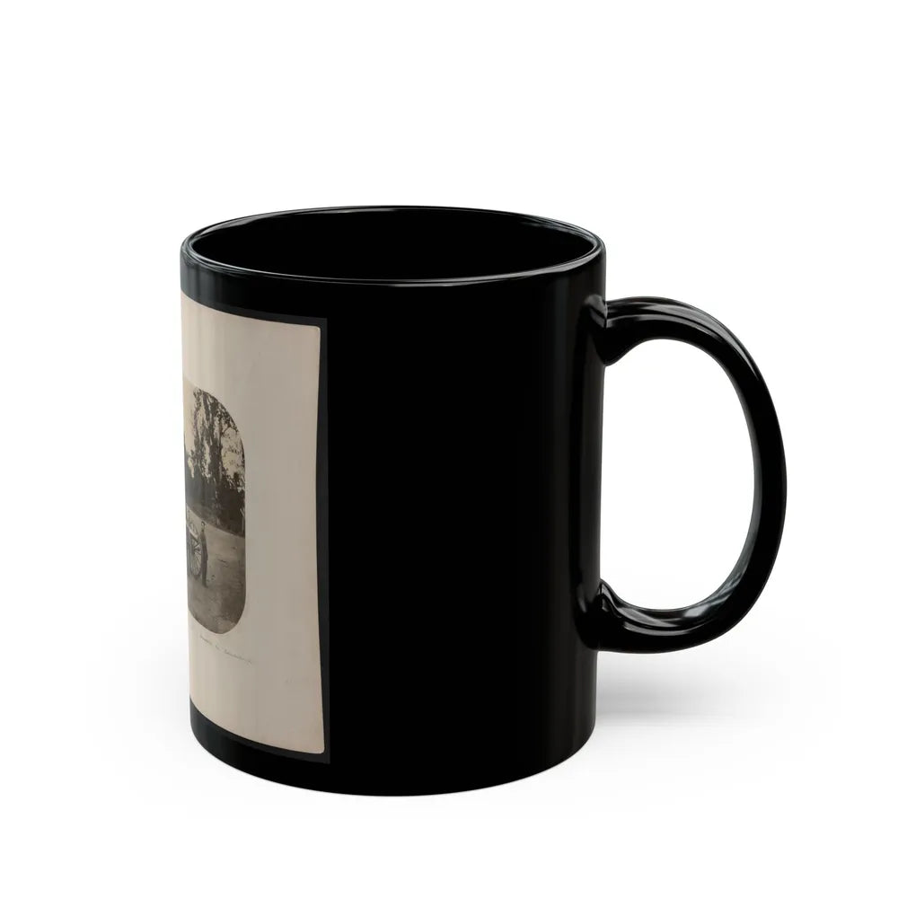 A Squad Of Capt. Smith's Battery - Lieut. Woods In Command (U.S. Civil War) Black Coffee Mug-Go Mug Yourself