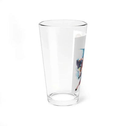 A Star Comes Home by Simon Penn, Woman's Own, 1955 (Magazine Illustration) Pint Glass 16oz - Go Mug Yourself