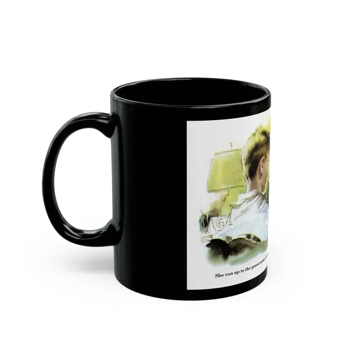 A Star for Jamie, Collier's, April 12, 1952 - Black Coffee Mug - Go Mug Yourself