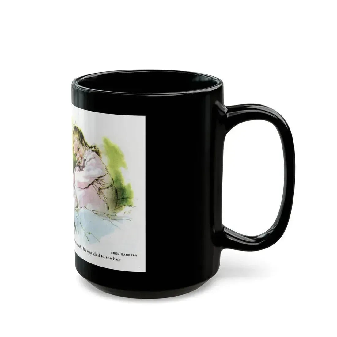 A Star for Jamie, Collier's, April 12, 1952 - Black Coffee Mug - Go Mug Yourself