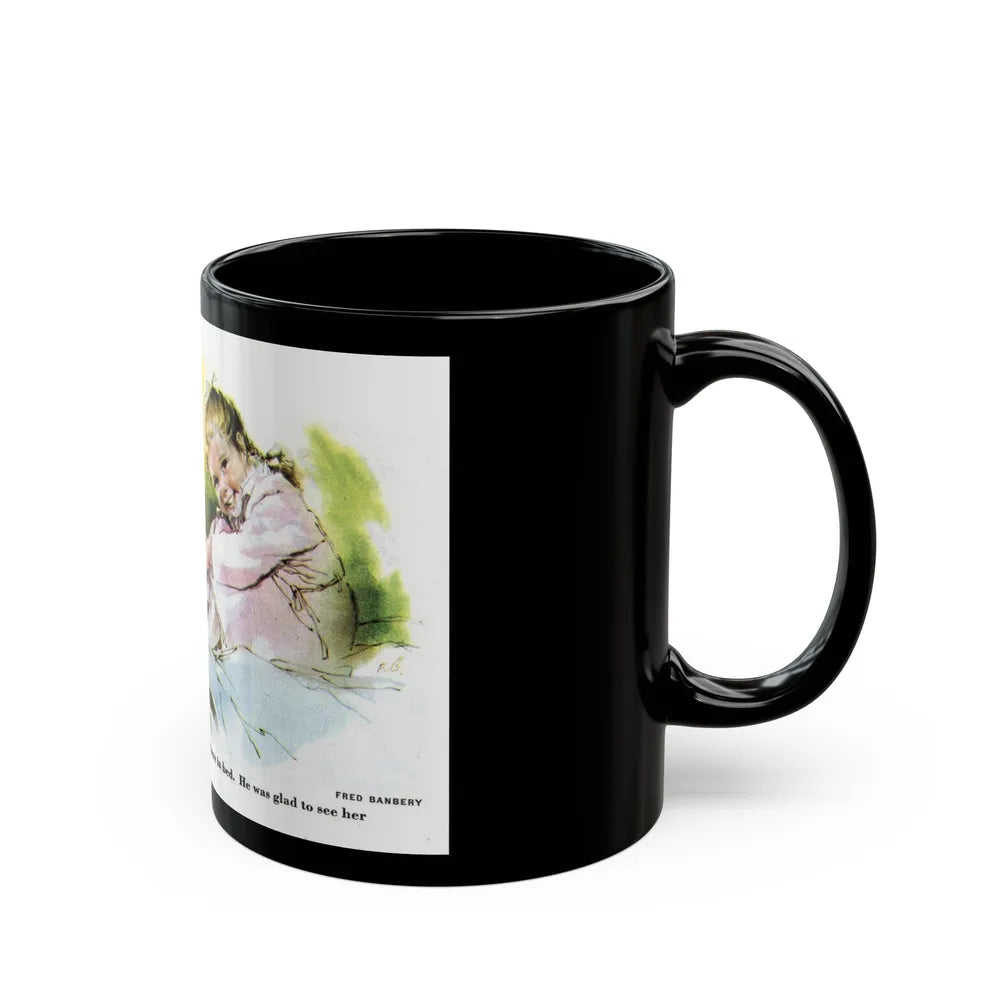 A Star for Jamie, Collier's, April 12, 1952 - Black Coffee Mug-Go Mug Yourself