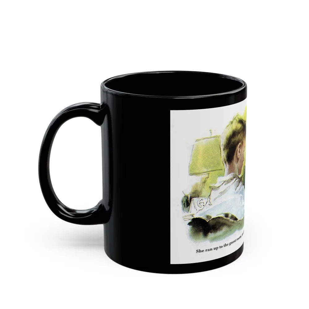 A Star for Jamie, Collier's, April 12, 1952 - Black Coffee Mug-Go Mug Yourself