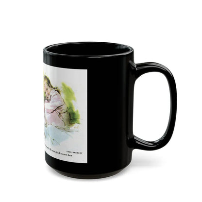 A Star for Jamie, Collier's, April 12, 1952 - Black Coffee Mug-Go Mug Yourself